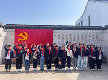 红领巾走进金村-----塘桥中心小学主题思政课